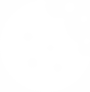 white cookie icon