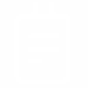 Ícone do formulário de doação branco.