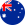 Ícone da bandeira australiana.