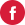 Facebook icon red and white.